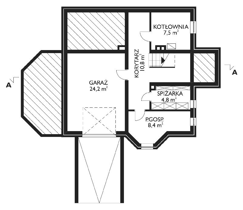 Планировка 3-го этажа проекта Оникс