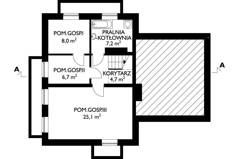 Планировка 3-го этажа проекта Юлиан